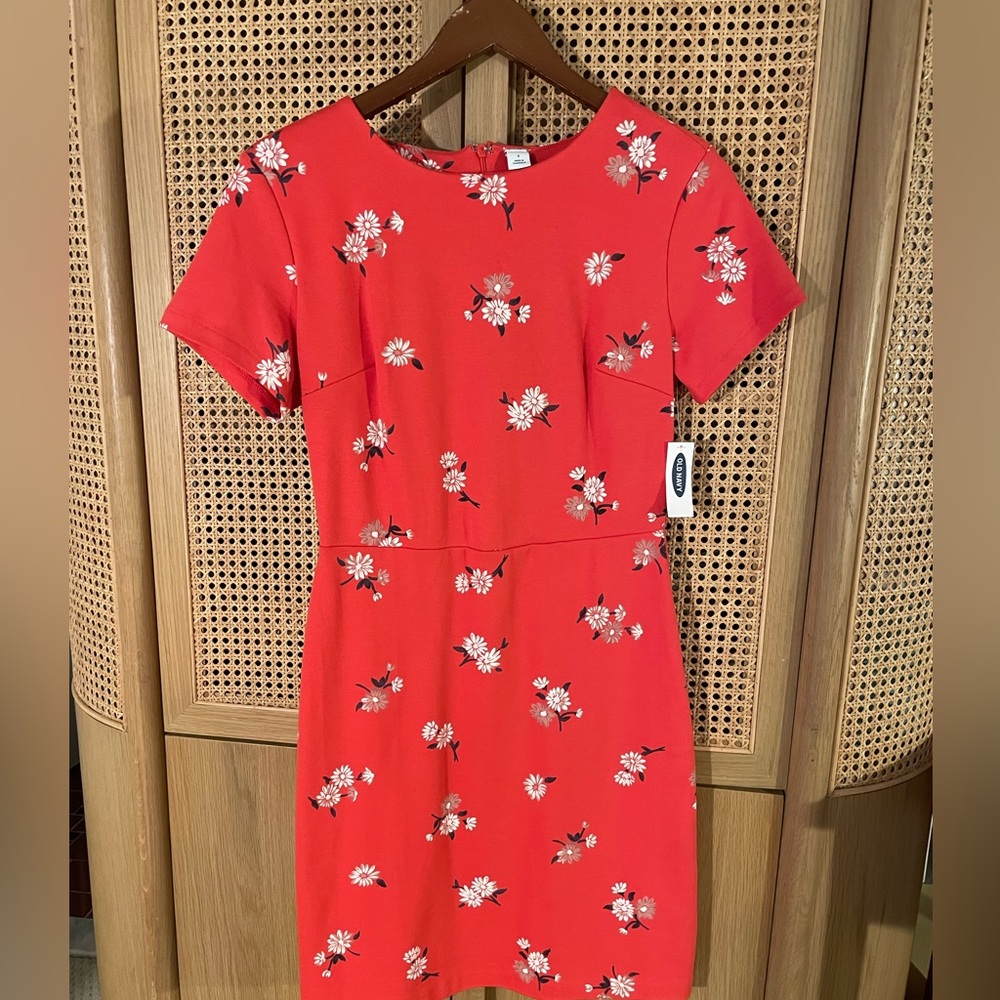 Old Navy Floral Bodycon Mini Dress NWT